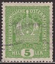 Austria 1916 Corona 5 H Verde Scott 146
